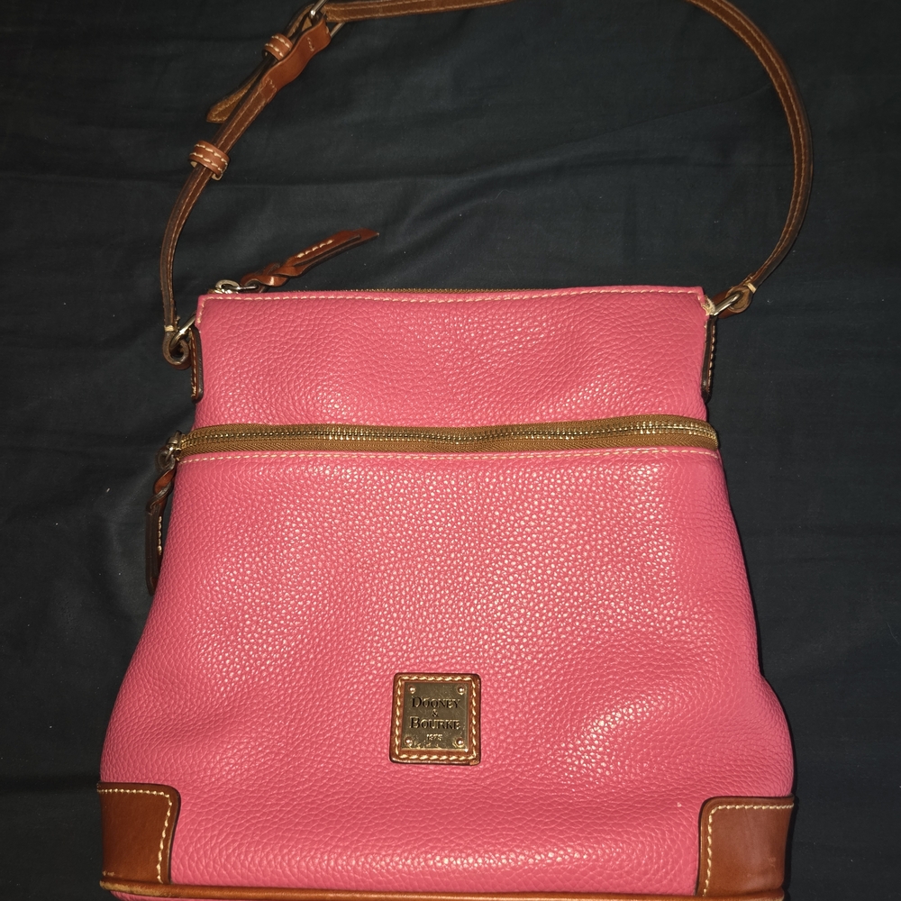 Dooney & Bourke Pink and Brown Women's Bag